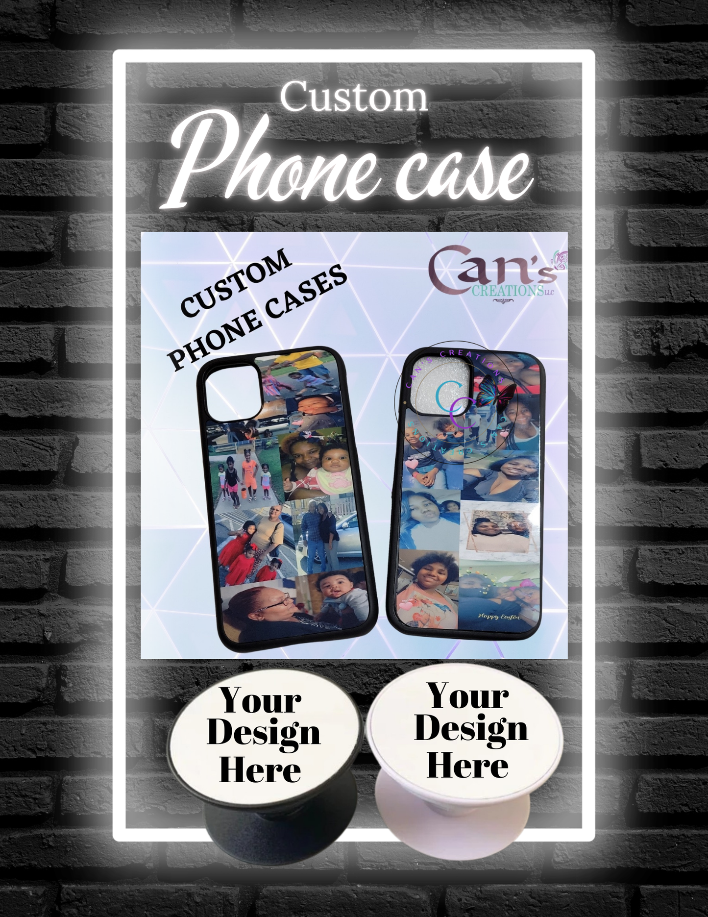 Custom phone case/grip