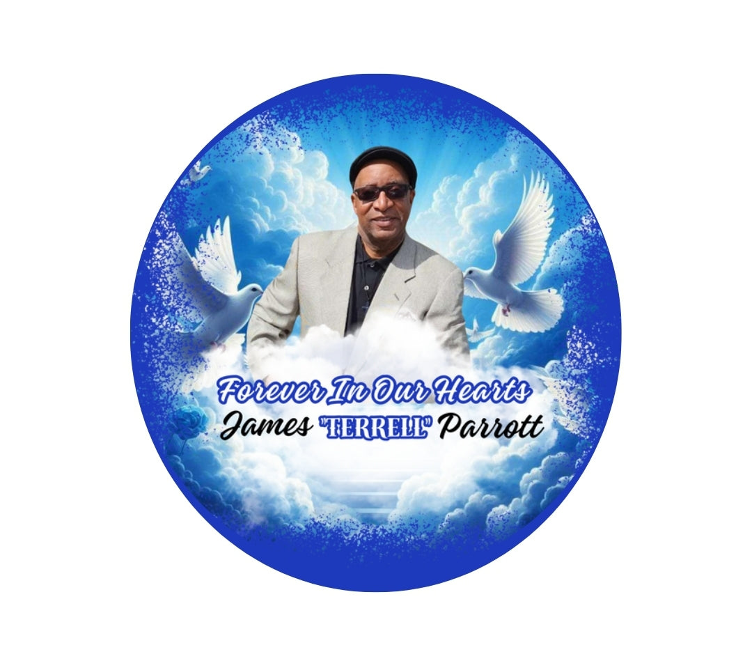 Custom Memorial Buttons