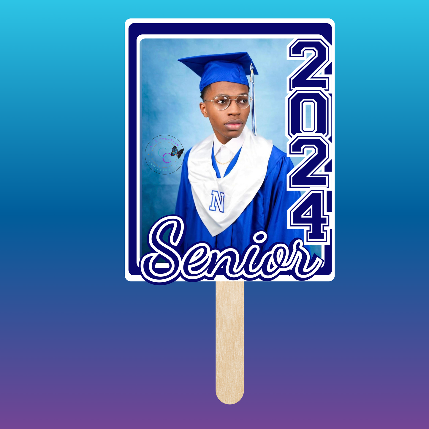 Custom hand fans