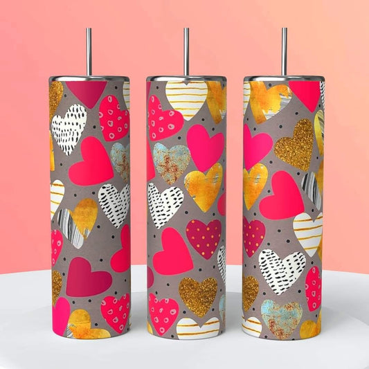 Heart Tumbler Wrap