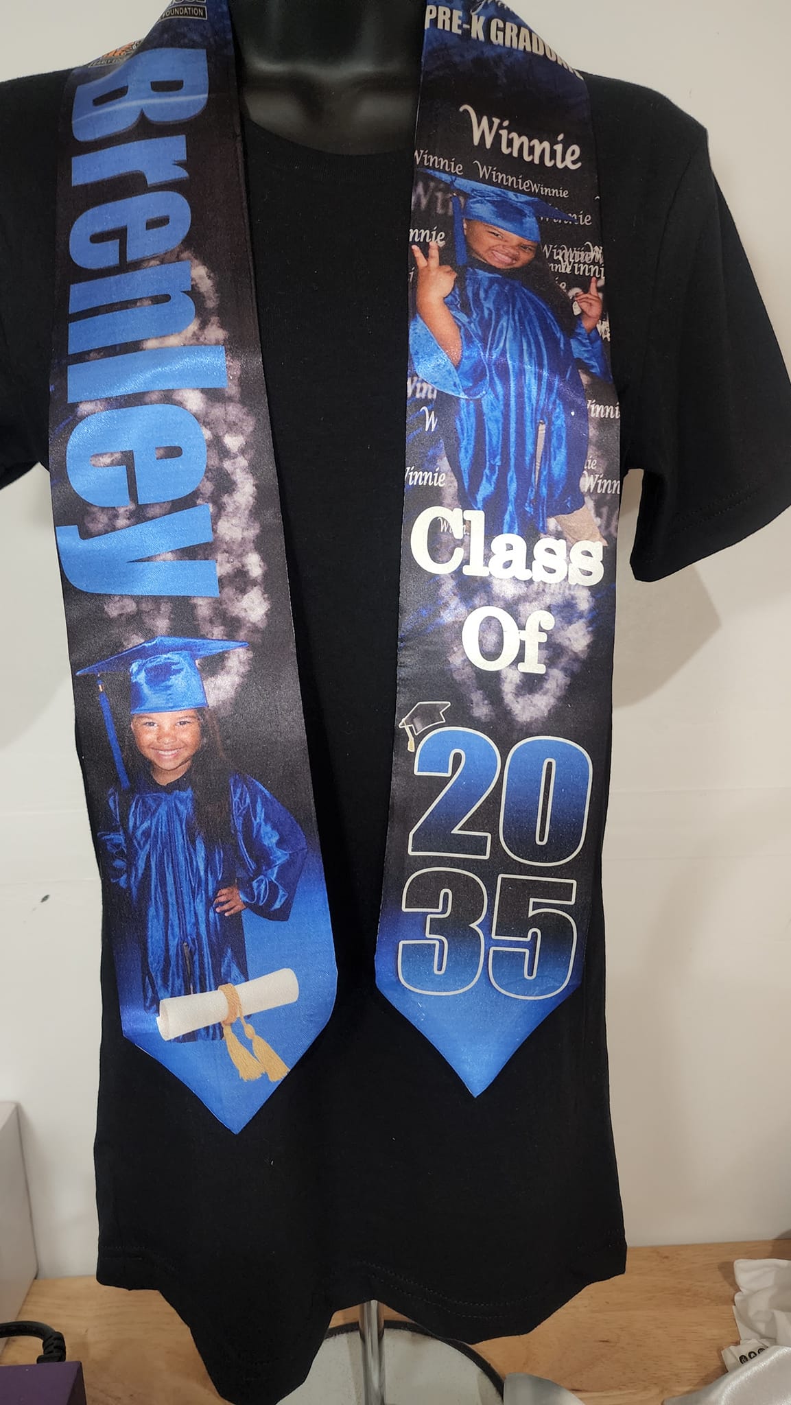 Custom Graduation Stole