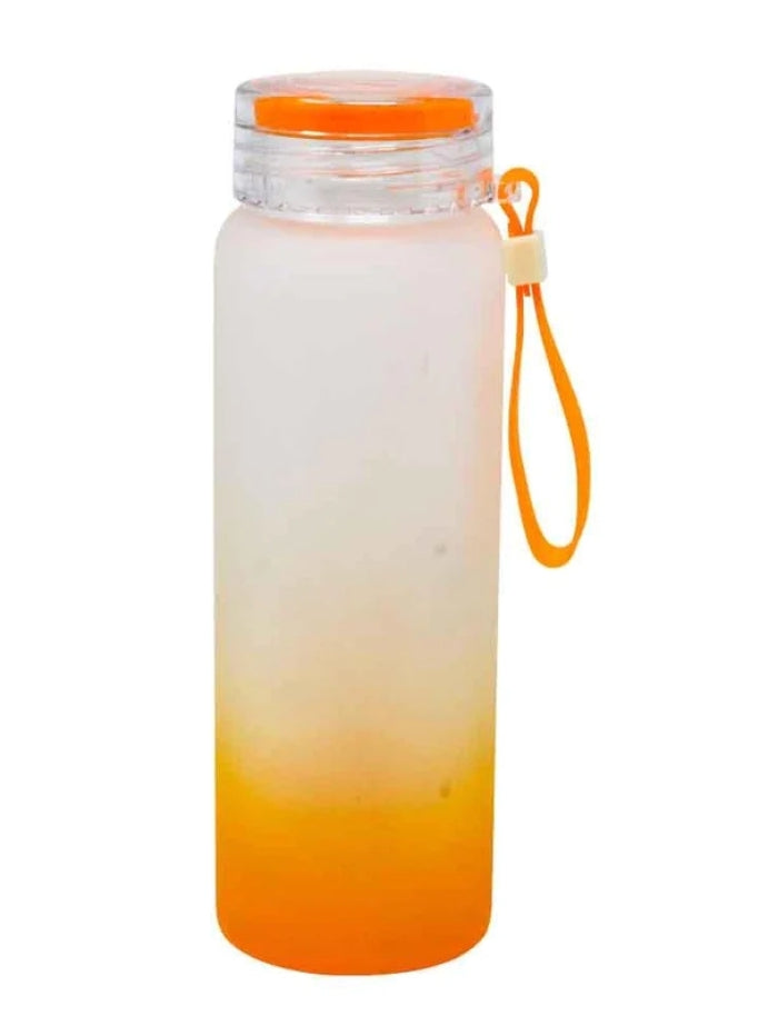 Sublimation Colored Frosted Water Bottle blanks